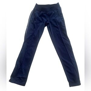 Nike navy flared  leg track pants